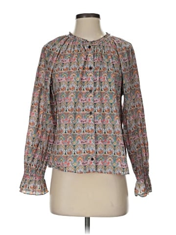 Liberty Art Fabrics for J.Crew Long Sleeve Blouse (view 1)