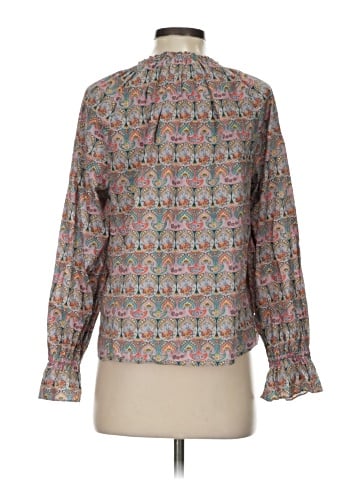 Liberty Art Fabrics for J.Crew Long Sleeve Blouse (view 2)