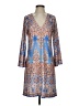 Hale Bob Paisley Blue Casual Dress Size S - photo 1