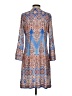 Hale Bob Paisley Blue Casual Dress Size S - photo 2