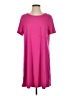 Entro Solid Pink Casual Dress Size S (estimated) - photo 1