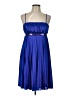My Michelle 100% Polyester Blue Cocktail Dress Size L - photo 1