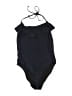 J.Crew Solid Black One Piece Swimsuit Size 14 - photo 1
