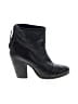 Rag & Bone 100% Leather Black Ankle Boots Size 10 - photo 1