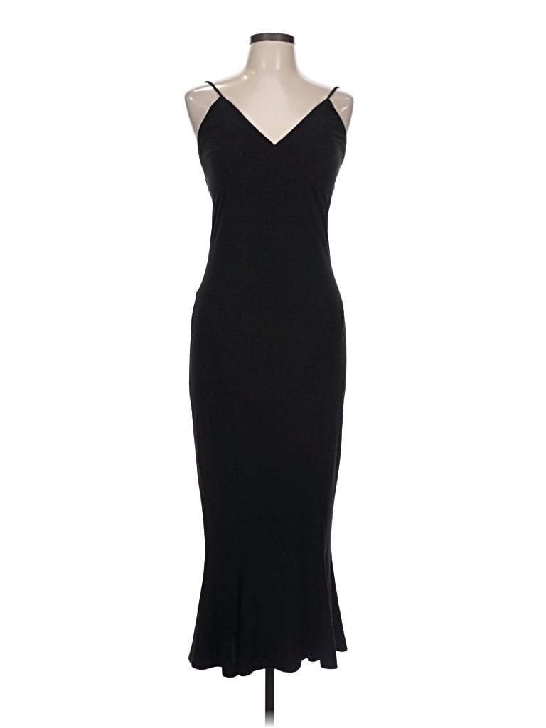 Pre-owned Norma Kamali Cocktail Dress In Black