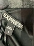 Express 100% Polyester Solid Black Romper Size 0 - photo 4