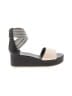 Sorel 100% Leather Ivory Black Wedges Size 9 1/2 - photo 1