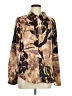 Calvin Klein Camo Brown Long Sleeve Blouse Size M - photo 1
