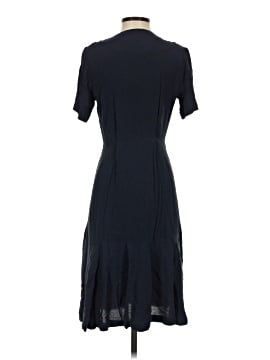 alexa pearl black dress Puglia Dress in Black, Large – Ankle-Length Cotton-Silk Dress with Smocked Bodice, Adjustable Beaded Tie Straps & Full Lining By Mirth main image 0