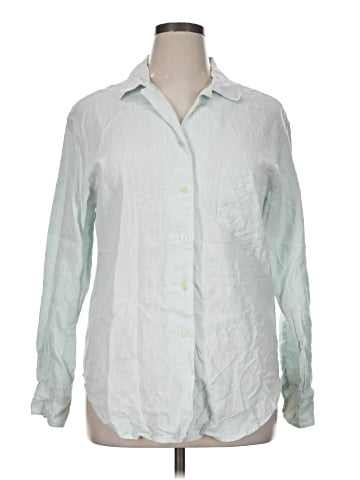 Lauren by Ralph Lauren Long Sleeve Button-Down Shirt (view 1)