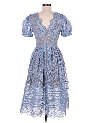 Self-Portrait Cocktail Dress (view 2)