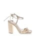 Schutz Ivory Sandals Size 8 - photo 1