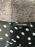 Papermoon 100% Polyester Polka Dots Black 3/4 Sleeve Blouse Size Lg Petite - photo 7
