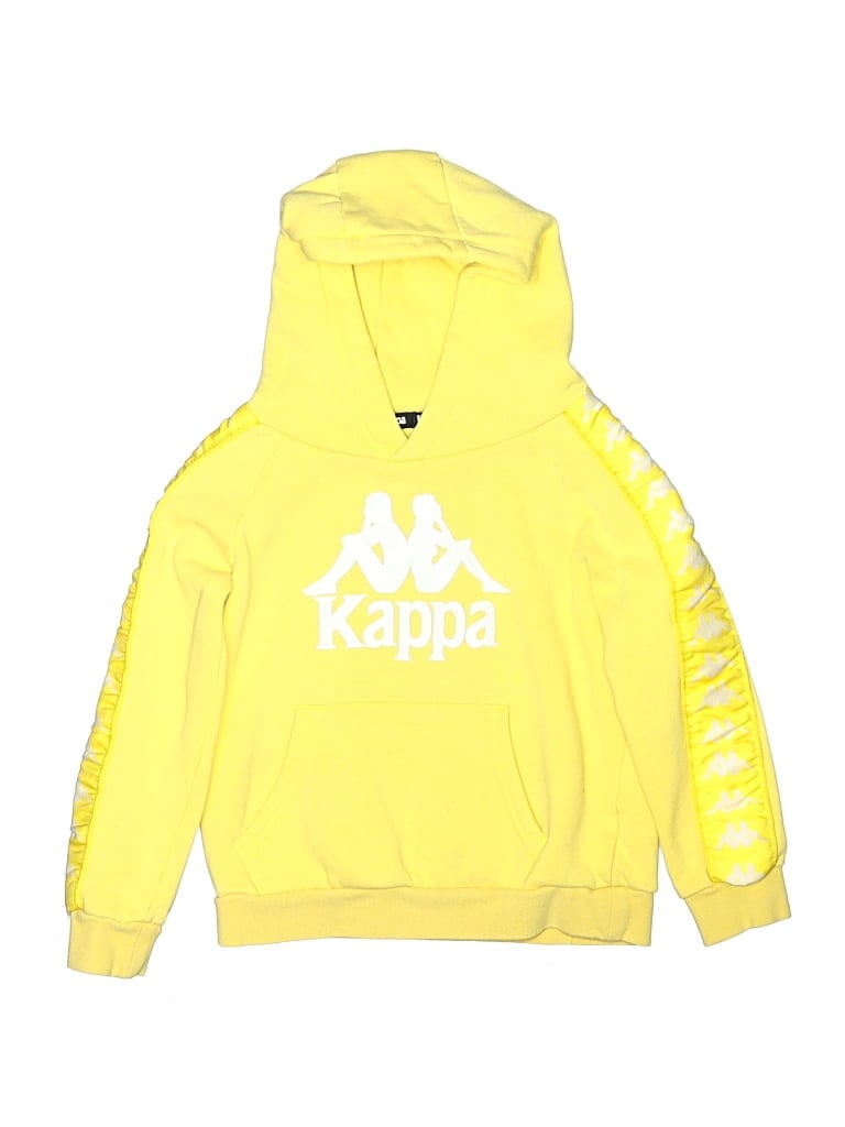 Pre-owned Kappa Kids' Pullover Hoodie In Yellow