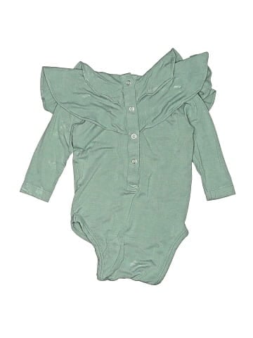 Kate Quinn Organics Long Sleeve Onesie (view 2)