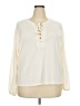 Torrid Ivory Long Sleeve T-Shirt Size 2X Plus (2) - photo 1