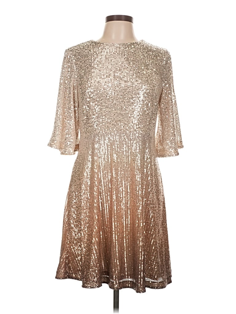 Pre-owned Old Navy Cocktail Dress In Gold
