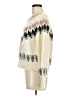 Lucky Brand 100% Polyester Argyle Ivory Pullover Sweater Size M - photo 5