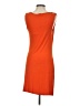 Sisley Solid Orange Cocktail Dress Size S - photo 2