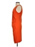 Sisley Solid Orange Cocktail Dress Size S - photo 5