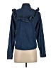 Intermix 100% Cotton Blue Long Sleeve Blouse Size P (petite) - photo 2