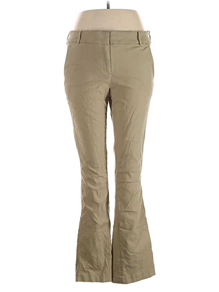 Pre-owned Lane Bryant Khaki Pant In Tan