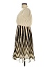 Forever 21 100% Polyester Chevron-herringbone Tan Cocktail Dress Size L - photo 5