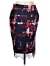 Bisou Bisou Graphic Red Casual Skirt Size L - photo 1