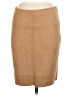 Kensie Solid Tan Casual Skirt Size M - photo 1