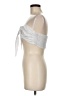 Shein 100% Polyester Silver Sleeveless Blouse Size M - photo 5