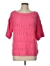 Talbots 100% Cotton Pink Pullover Sweater Size L - photo 1