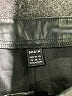 Shein 100% Polyester Metallic Black Shorts Size 6 - photo 3
