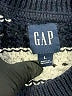 Gap 100% Cotton Stripes Blue Pullover Sweater Size L - photo 7
