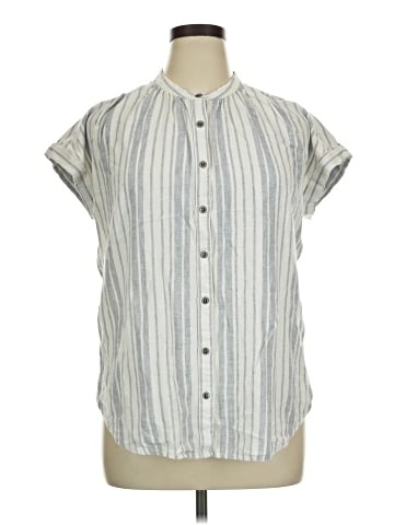 Caslon Short Sleeve Blouse (view 1)