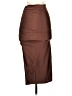 Shein Brown Formal Skirt Size 2 - photo 2