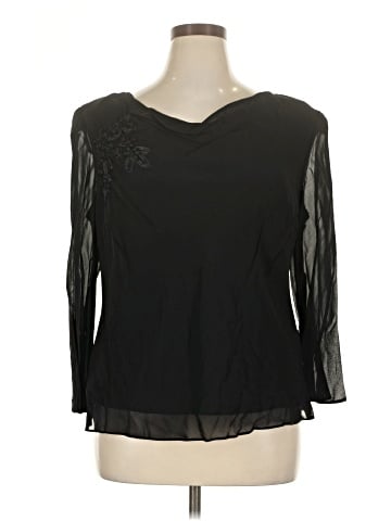 Donna Ricco 3/4 Sleeve Blouse (view 1)