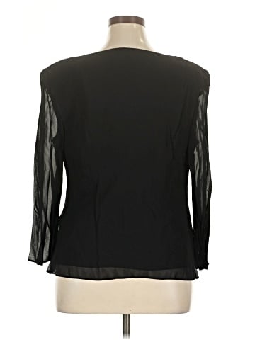 Donna Ricco 3/4 Sleeve Blouse (view 2)