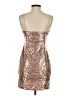 Shein Metallic Gold Cocktail Dress Size S - photo 2