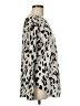 Tickled Teal Animal Print Silver Pullover Sweater Size M - photo 4