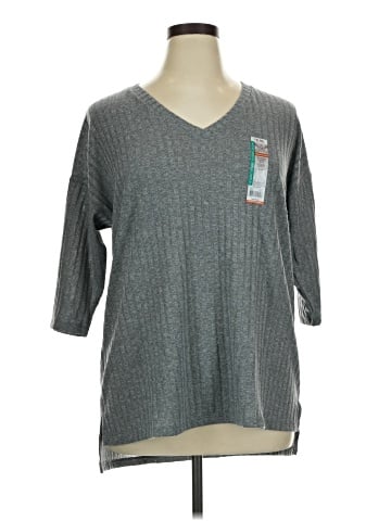 Faded Glory 3/4 Sleeve T-Shirt (view 1)