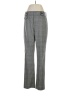 Banana Republic Plaid Gray Wool Pants Size 8 - photo 1