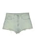 J.Crew 100% Cotton Green Denim Shorts Size 31 waist - photo 1