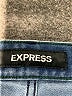 Express Blue Denim Shorts Size 36 waist - photo 3