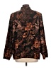 Blair 100% Polyester Paisley Brown Jacket Size L - photo 2