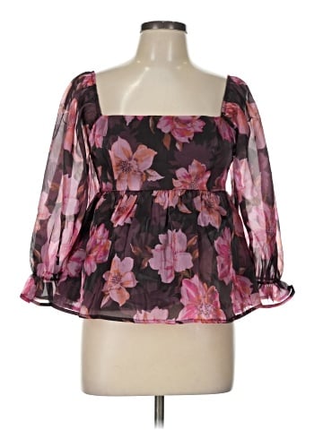 Thirty/Thirty 3/4 Sleeve Blouse (view 1)
