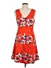 Julia Jordan Floral Orange Cocktail Dress Size 8 - photo 2