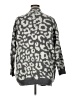 Dreamers 100% Polyester Animal Print Gray Cardigan Size XL - photo 2