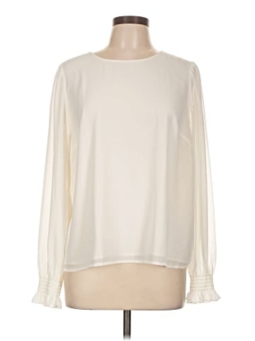 J.Crew Factory Store Long Sleeve Blouse (view 1)