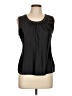 JM Collection Black Sleeveless T-Shirt Size 10 - photo 1
