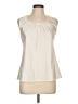 JM Collection Ivory Sleeveless Blouse Size 10 - photo 1